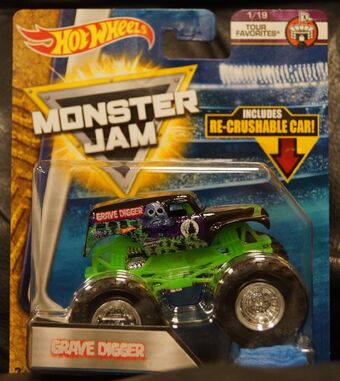 hot wheels giant grave digger