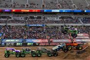 The Grave Digger 40th Anniversary encore at World Finals XXI.