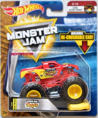hot wheels monster jam trucks list 2018
