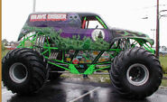 Car grave digger truck