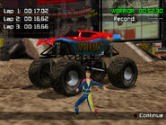 Cancelled Spider-Man truck in Monster 4X4: Masters of Metal.