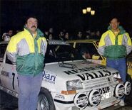 José Masdeu Rioja, and co-driver I. Mancho Poblet, in 1990.