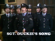 As Sgt Duckie's backing group