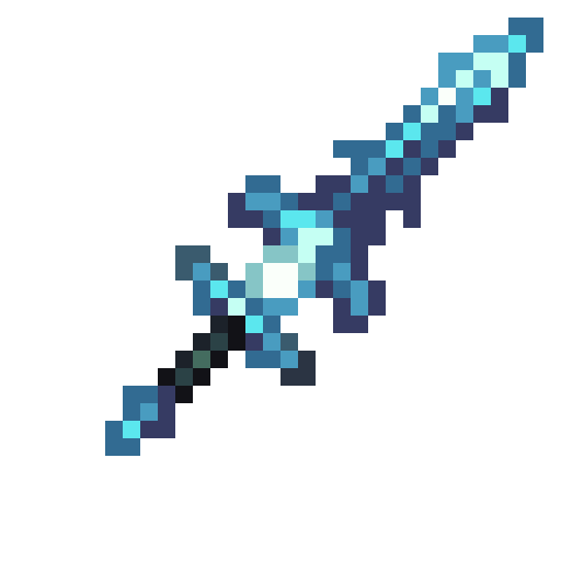 minecraft coal sword