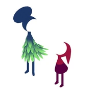 Concept art of Ro and her daughter