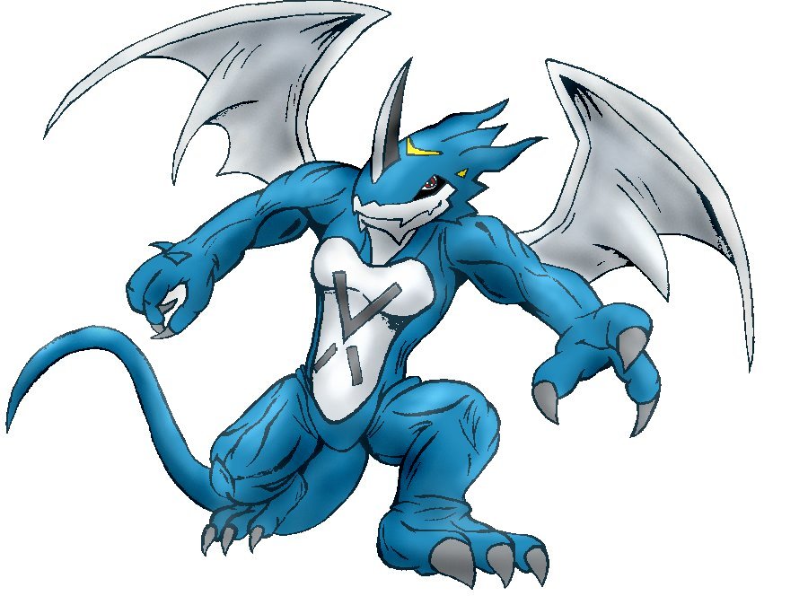 Digimon Adventure Wiki - Digimon Exveemon, HD Png Download , Transparent  Png Image - PNGitem