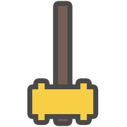 Great Hammer 1 G.png (810 bytes) Gold