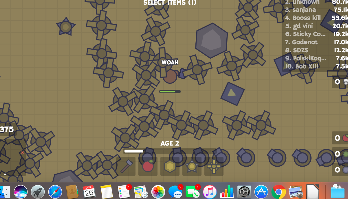 Moomoo.io - Obtaining All Hats & Accessories in a Single Server