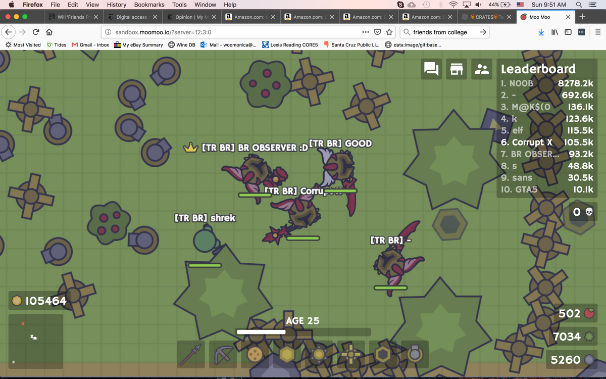 MooMoo.io - The Best Base Ever! - 10k+ Points and Top of Leaderboard -  Let's Play MooMoo.io Gameplay 