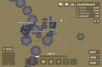MooMoo.io - Fastest Way To Kill Moostafa Using A Stick 