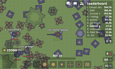 Hacking, MooMoo.io Wiki