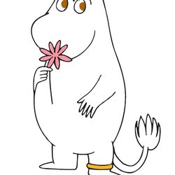 Snork Maiden✿ Moomin Mini Figurine Snork Maiden from Moomin Arabia