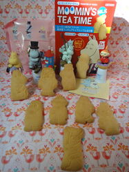 Moomin thimbles cookies