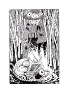 Moominsummer Madness, 1954..jpg (2.87 MB) Snufkin Found Little My Colouring Page