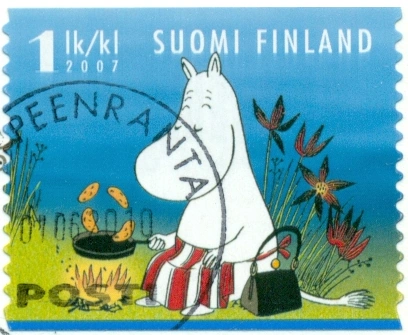 ミトンの絵 Finland Moomins stamps | Moomin Wiki | Fandom