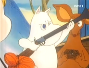 Moomin commiting some crimes