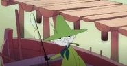 Snufkin in Moomins on the Riviera