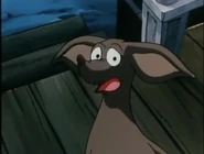 Sniff frightened the Groke.jpg (35 KB) Sniff sees the Groke