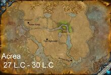 Map of old Acrea