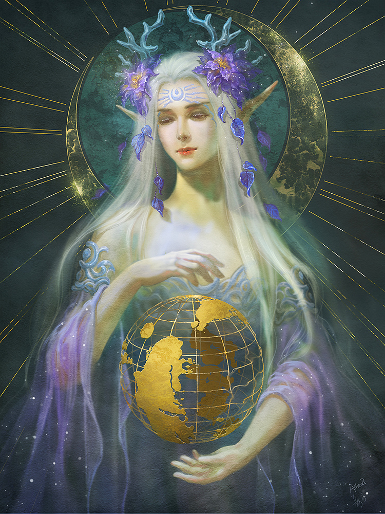 goddess of the moon