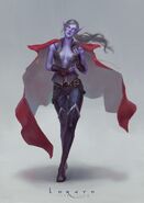 Ithelien Summersong. Art by Loreto Diaz (commission).