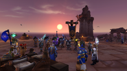 Day two; officer meeting at Vol'dun.