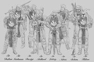 The current Council of the Ivory Flame.