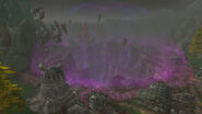 Dalaran crater after the city was moved.