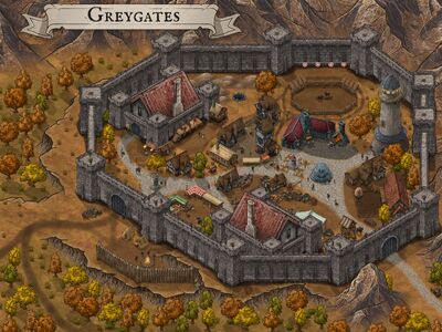 Greygates Map