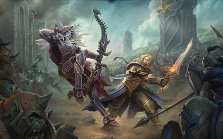 Sylvanas vs Anduin Capital City BfA