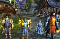 The Jade Falcon Company lines up during one of the many briefings in Hearthglen during the Lichfall campaign.