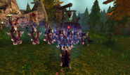 The Undercity Nexus gather in preparations for the march.