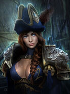 Kara aboard the Illustrious