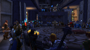 The Holy League gather in Northshire Abbey to discuss deployment to Arathi.