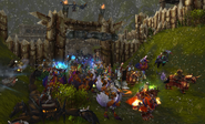 Horde marching out of Hammerfall.