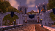 The gates of Stratholme, before the Culling.