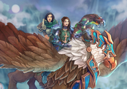 Kara, Taelia, Nibbles and Mrs. Squawks