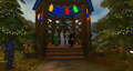 Khallen and Autumn exchange their wedding vows in Stormwind City.