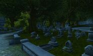 The Stormwind Cemetery.