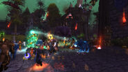 The outrider force puts the torch to sections of Brill.
