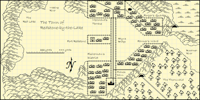 Map of Redstone