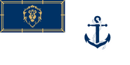 The Stormwind White Ensign, used by the Auxiliary Fleet.