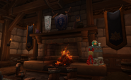 The Main Office is where Bakuzan lays down the law. She's started to spruce the place up with Pandaren accouterments.