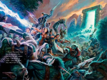 Solders of Stormwind engage the Horde.