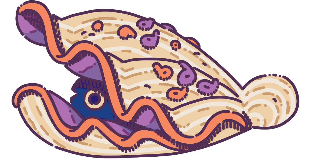 giant clam clipart
