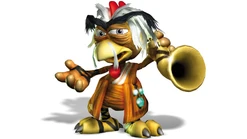 Artwork vom alten kauzigen Mönch Meister Tschi-Ken