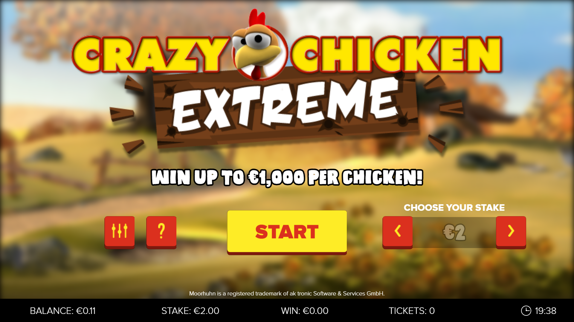 Crazy Chicken Xtreme