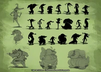 Zeichnungen von Krokodilen