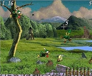 Screenshot aus Moorhuhn 2 - Robin Moor