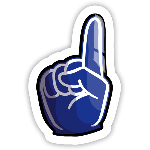 Blue Foam Hand Party Parrot World Fandom